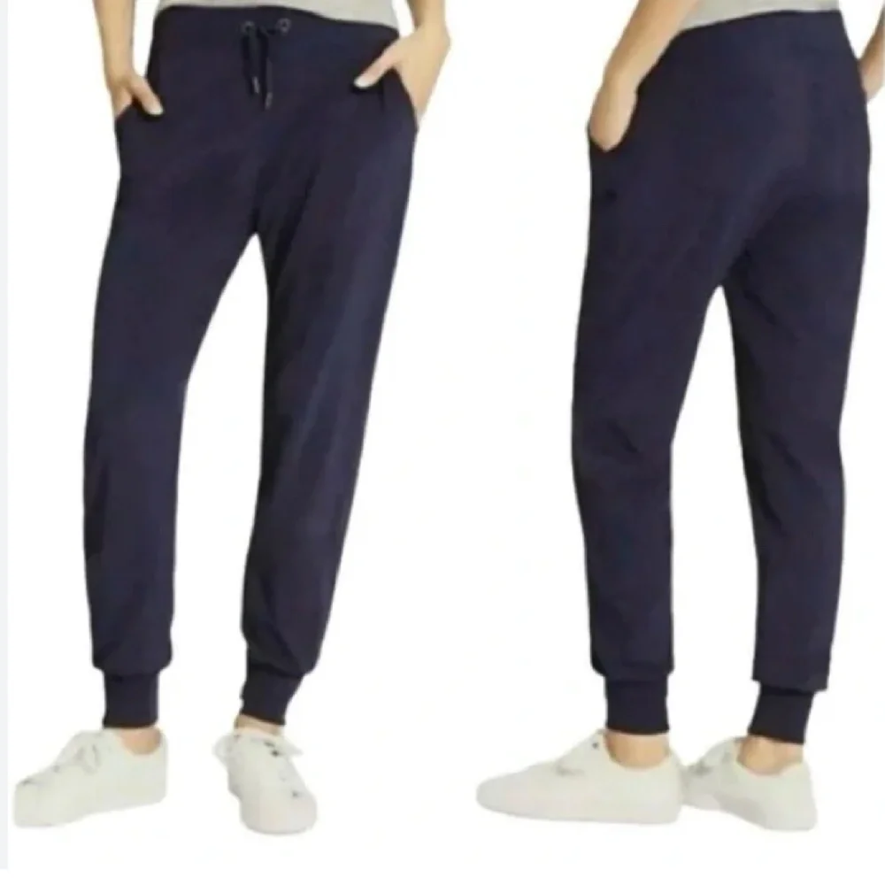 Athleta Navy Blue Lined City Jogger Activewear Pants Size 2 - Picture 1 of 6